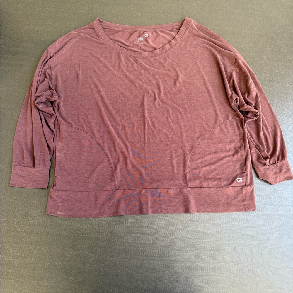 GAP Pink Boxy Blouse Relaxed Fit